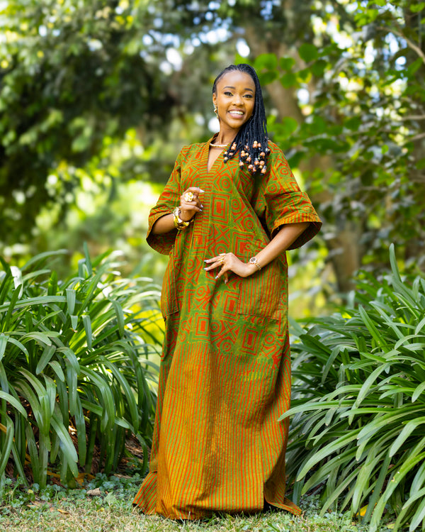 Terracotta Dress - Green