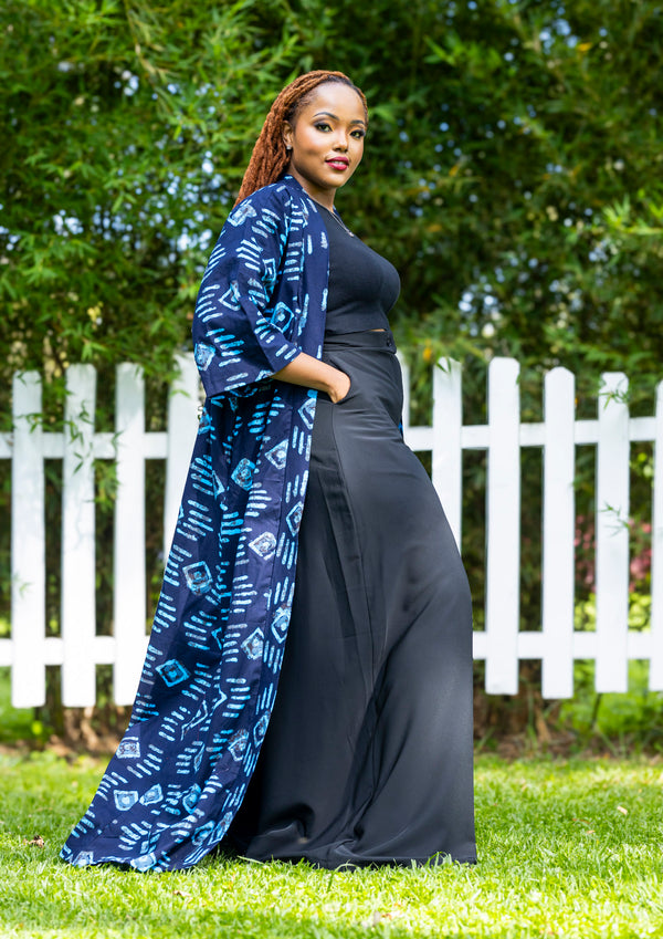 Zuri African Print Kimono