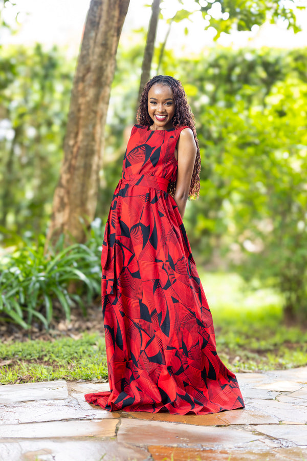 Cedar Ankara Maxi Dress