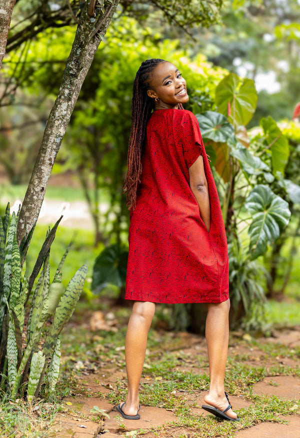 Moto Boubou Dress