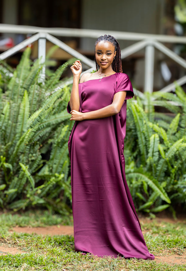 Carica Kaftan - Burgundy