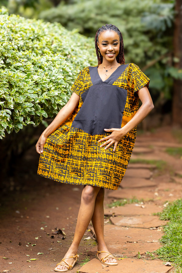 Velvet Boubou Dress